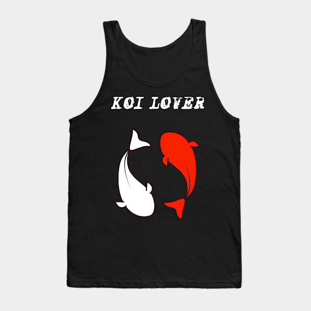 KOI LOVER Tank Top by Fredonfire